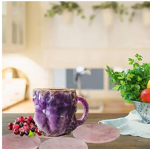 Color Crystal Coffee Resin Cup - Bellarte Enchanté Color Crystal Coffee Resin Cup